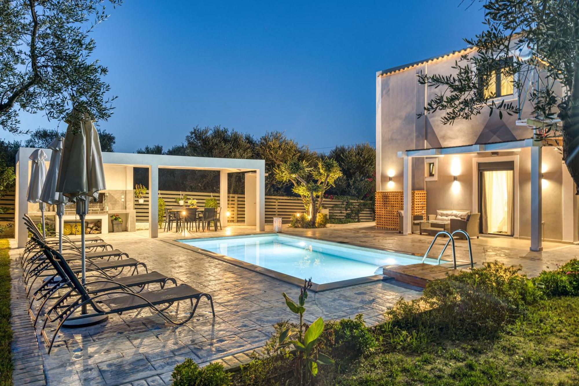 Valeria Private Villa Plános エクステリア 写真